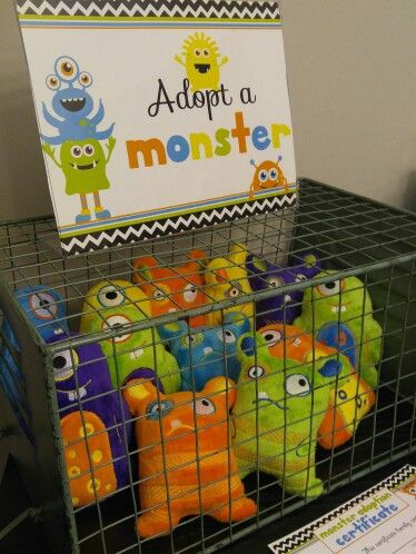 Adopt A Monster station Monster Second Birthday Party, Kids Monster Birthday Party, Monster Birthday Party Activities, Monster Mash 1st Birthday Party, Monster Themed Party, Monster Party Food Ideas, Terrible Twos Monster Birthday Party, Monster One Year Birthday Party, First Birthday Monster Theme