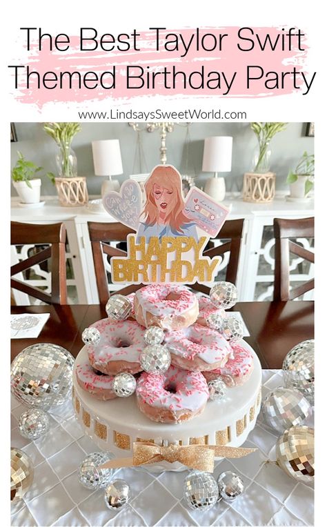 Lindsay's Sweet World: How to Throw the Perfect Taylor Swift Themed Birthday Party Taylor Swift Themed Birthday Party, Taylor Swift Birthday Party, Taylor Swift Cake, Birthday Extravaganza, 10th Birthday Party, Taylor Swift Birthday Party Ideas, 10 Birthday Cake, Making Cakes, Taylor Swift Party