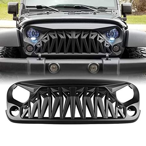 Grilles for a Jeep Wrangler (TJ, LJ, JK, JKU, JL, JLU) – Four Wheel Trends Jeep Wrangler Grill, Jeep Wrangler Models, 4 Door Jeep Wrangler, Jeep Photos, Jeep Wrangler Accessories, Wrangler Accessories, Custom Jeep, Jeep Rubicon, Wrangler Rubicon