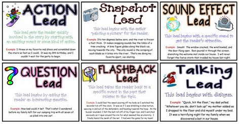 teaching narrative leads Writing Organizers, Writing Leads, Fourth Grade Writing, Personal Essay, Personal Narrative Writing, Writing Articles, Third Grade Writing, 5th Grade Writing, 3rd Grade Writing