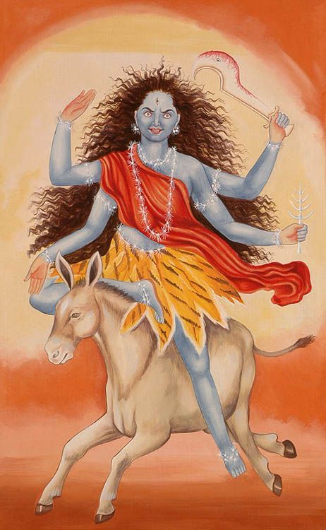 Hindu Worship, Cosmic Egg, Durga Painting, Durga Images, Goddess Durga, Navratri Images, Kali Goddess, Devi Durga, Hindu Festivals