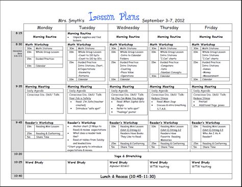 Math Lesson Plans Elementary, Plan Book Template, Lesson Plan Binder, Weekly Lesson Plan, Curriculum Map, Weekly Lesson Plan Template, Lesson Plan Format, Lesson Plan Examples, Lesson Plan Template Free