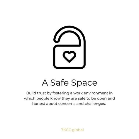 Karen Amlin on Instagram: "In a safe workplace, individuals feel comfortable sharing their concerns and challenges without fear of judgement or retaliation. ✅ Open communication and collaboration leads to a more productive and positive work environment.✅ By fostering an environment where everyone's voice is heard and respected, we can build stronger relationships among team members and work together to make better decisions, and overcome obstacles. ✅ Creating a safe workplace culture starts w Trust In The Workplace, Creating A Positive Work Environment, Communication In The Workplace, Safety At Workplace, Fear Of Judgement, Workplace Safety Slogans, Workplace Culture, Open Communication, Positive Work Environment