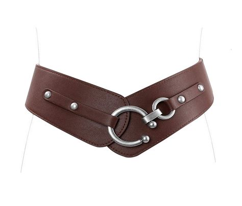 JASGOOD Women's Fashion Vintage Wide Elastic Stretch Waist Belt With Interlock Buckle ** Visit the image link more details. (This is an affiliate link) #belts Womens Dress Belts, Disc Belt, Corset Belts, Waist Belt Women, Nice Belts, Waist Belts, Women Belt, Wide Leather Belt, Branded Belts