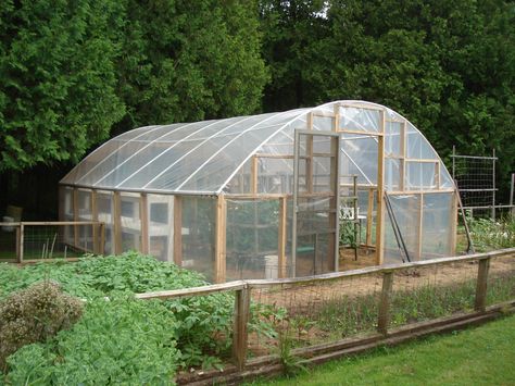 My 16x20 high-tunnel greenhouse High Tunnel Greenhouse, Poly Tunnel, High Tunnel, Tunnel Design, Michigan Gardening, Greenhouse Construction, Greenhouse Design, Hoop House, Tunnel Greenhouse