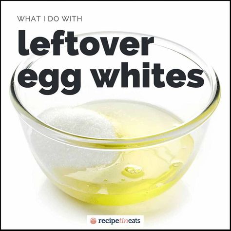 What I do with leftover egg whites Leftover Egg Whites Recipes, Freezing Egg Whites, Recipe Using Egg Whites, Can You Freeze Eggs, Biscuits Cake, Egg White Omelette, Flourless Chocolate Cookies, Custard Cake Recipes, Egg White Recipes