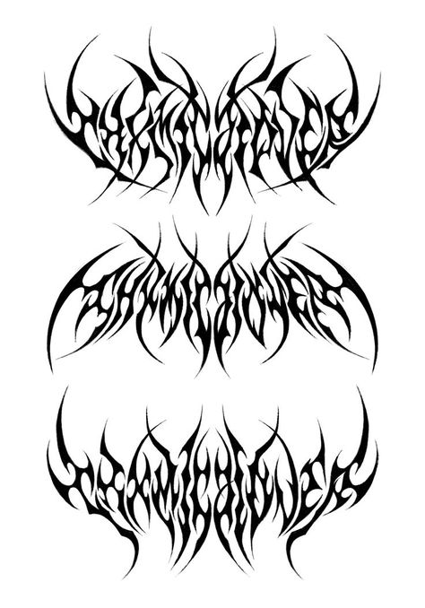 Cybersigilism Letters, Gothic Cybersigilism, Cygilism Tattoos, Type Of Tattoos Styles, Cybersigilism Designs, Gothic Sigilism, Cybersigilism Font, Neotribal Design, Cybersigilism Design