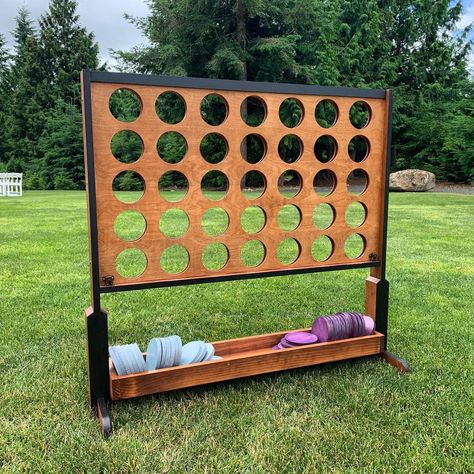 OTB | Our Giant Connect 4 makes a statement at any event. Rent yours today!✨ | Instagram Jumbo Connect 4, Connect Four Yard Game Diy, Wedding Connect Four, Connect 4 Yard Game, Large Yard Games, Giant Connect 4, Giant Outdoor Games, Giant Connect Four, Giant Yard Games