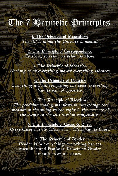 The 7 Hermetic Principles by SigilSorcery | Redbubble 7 Hermetic Principles, Hermetic Principles, Hermes Trismegistus, Kemetic Spirituality, Numerology Calculation, Metaphysical Spirituality, Gratitude Challenge, Numerology Numbers, African Spirituality