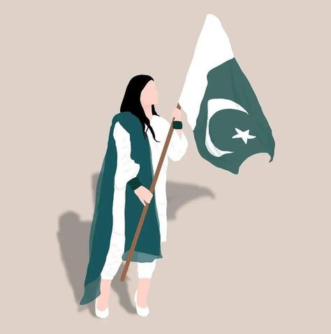 Pakistan Flag Dp, Pakistan Asthetic Pics, Pakistan Independence Day Art, Pakistan Flag Aesthetic, Pakistan Dp, Pakistan Illustration, Pakistani Independence Day, Pak Flag, Pakistan Independence Day Images