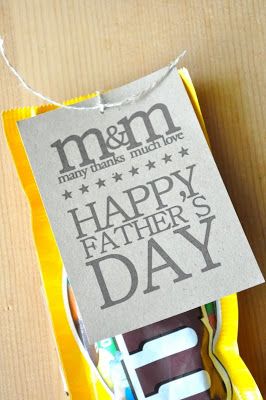 easy father's day treat ideas {for large groups} | Little Birdie Secrets Diy Father's Day Gifts, Treat Ideas, Father's Day Diy, Dad Day, Fathers Day Crafts, Mors Dag, Grandparents Day, Happy Father's Day, Mother And Father