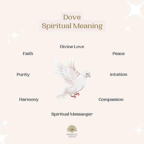 🕊️ A lot of meaning can be carried in a pair of white wings. 🕊️⁠ ⁠ Doves are a symbol of peace, compassion & harmony. Let its gentle spirit guide you on your path to spiritual growth. ✨⁠ ⁠ #mindfulness #mindbodysoul #spirituality #selflove #energyiseverything #innerpeace #consciousness #selfcare #mindfulliving #wellbeing #loveyourself #spiritual #higherself #spiritualthoughts #trusttheuniverse #awakespiritual #soulawakening #innerbeing #innerguidance White Dove Spiritual Meaning, Dove Symbolism Meaning, Dove Spirit Animal Meaning, Doves Meaning, Dove Spiritual Meaning, Dove Meaning, Dove Tattoo Meaning, Charm Meanings, Dove Symbolism