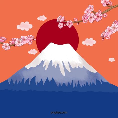 blue,blue,cartoon,cartoon hand drawing,vector diagram,cartoon mt fuji,mountains in japan,mountain,mountain vector,blue,cartoon vector,mt vector,fuji vector Japan Mountains Drawing, Mt Fuji Illustration, Mt Fuji Drawing, Japanese Art Easy, Japan Drawing Easy, Fuji Mountain Illustration, Mount Fuji Drawing, Japanese Painting Easy, Fuji Mountain Painting