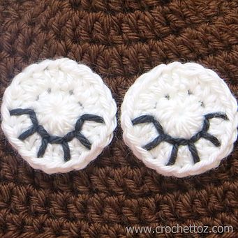 Crochet Animal Hats, Crochet Eyes, Owl Hat, Crochet Animal, Hat Patterns, Animal Hats, Crochet Baby Hats, Crochet Flower Patterns, Crochet Applique