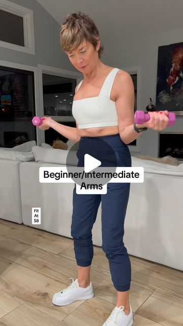 Upper Arm Exercises, Arm Exercises With Weights, Arm Exercise, Daily Exercises, Dumbell Workout, Arms Workout, Arm Exercises, Basic Workout, Arm Day