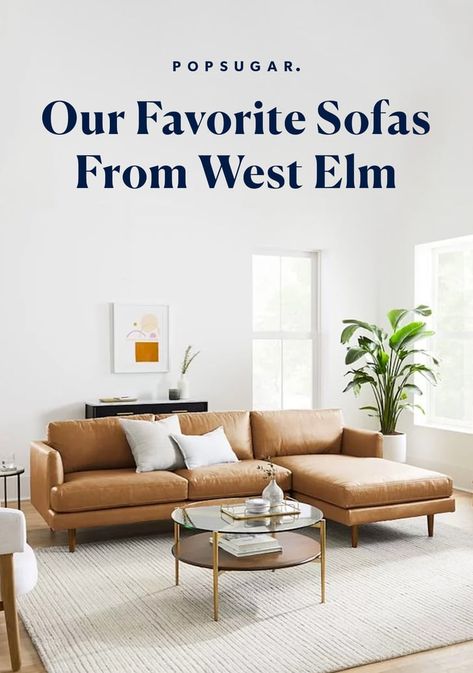 Best and Most Comfortable Sofas From West Elm West Elm Living Room Sofas, Penn Sofa West Elm, West Elm Harris Sofa, Andes Couch West Elm, West Elm Haven Sofa, West Elm Sectional, Haven Sectional West Elm, Deep Seated Sectional West Elm, Minimalist Scandinavian Living Room