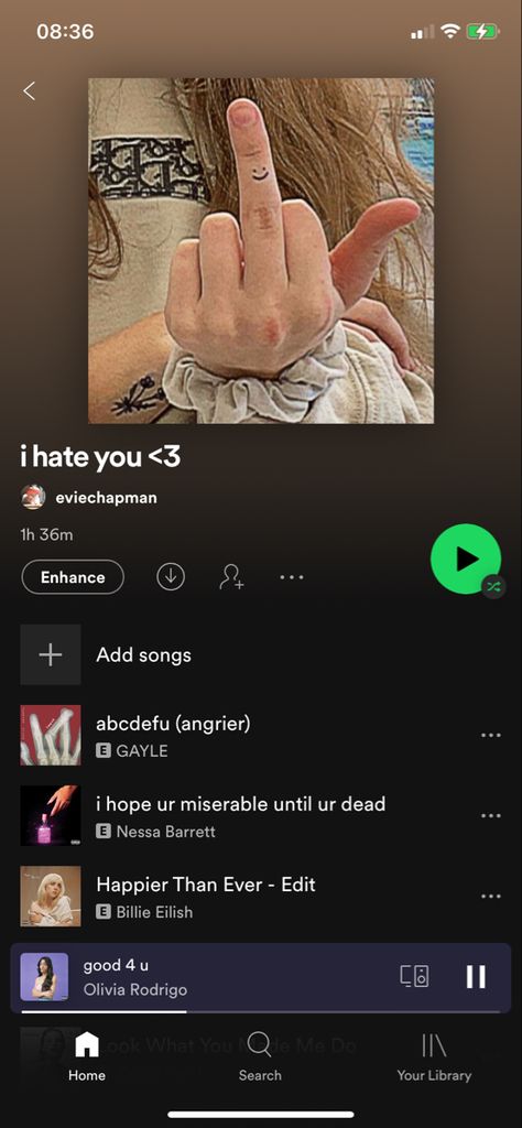 Playlist To Listen To On Spotify, Playlist On Spotify, Song Suggestions, Playlist Covers, I Hate You, Spotify Playlist, Music Playlist, To Listen, Movies To Watch