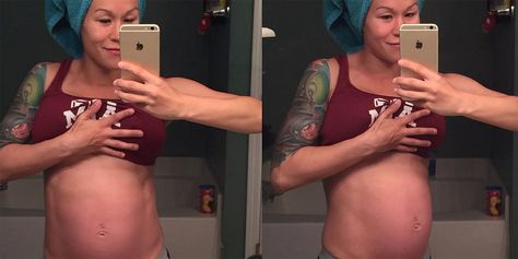 Fitness Blogger Shares the Secret to Keeping Her Six-Pack Abs While Pregnant Diary Of A Fit Mommy, Six Abs, Six Pack Abs Workout, Prenatal Workout, Mommy Workout, Ripped Abs, Abs Workout For Women, Six Pack Abs, Fitness Blogger