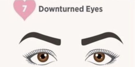 Brow Shapes, Downturned Eyes, Eyebrow Shapes, Brow Shaping, Eyebrow Shaping, Eye Shapes, Eyebrows