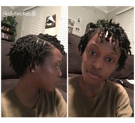 Twist On Short Hair, Natural Hair Styles For Black, Hair Styles For Black Women, Mini Braids, Styles For Black Women, Small Twist, Type 4 Hair, Mini Twists, 4c Hair