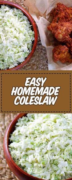 Homemade Coleslaw Recipe, Make Coleslaw, Southern Coleslaw, How To Make Coleslaw, Best Coleslaw Recipe, Homemade Slaw, Easy Coleslaw, Coleslaw Recipe Easy, Cabbage Salad Recipes