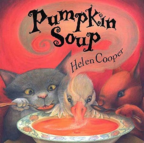 Pumpkin Soup, by Helen Cooper, is a great book for fall with lovely illustrations. Use it with your elementary students when talking about friendship and teamwork, then extend students learning this fall with these read aloud questions and ideas for connecting the book to the standards. Click the link to read more, and see the no-prep Pumpkin Soup book activities included in the book companion. Pumpkin Soup Book, Pumpkin Books, Fallen Book, Halloween Books, Delicious Pumpkin, Pumpkin Soup, British Library, Children's Literature, Autumn Activities