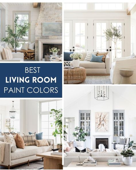 Popular Living Room Paint Colors, Neutral Family Room, Living Room Paint Colors, Outdoor Interior Design, Family Friendly Living Room, Vaulted Ceiling Living Room, Navy Living Rooms, Dream Living Room, Popular Living Room