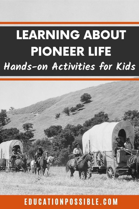 American History Activities, Pioneer Activities, American Pioneers, Early American History, American History Homeschool, Teaching American History, New Mexico History, American Birds, Middle School History