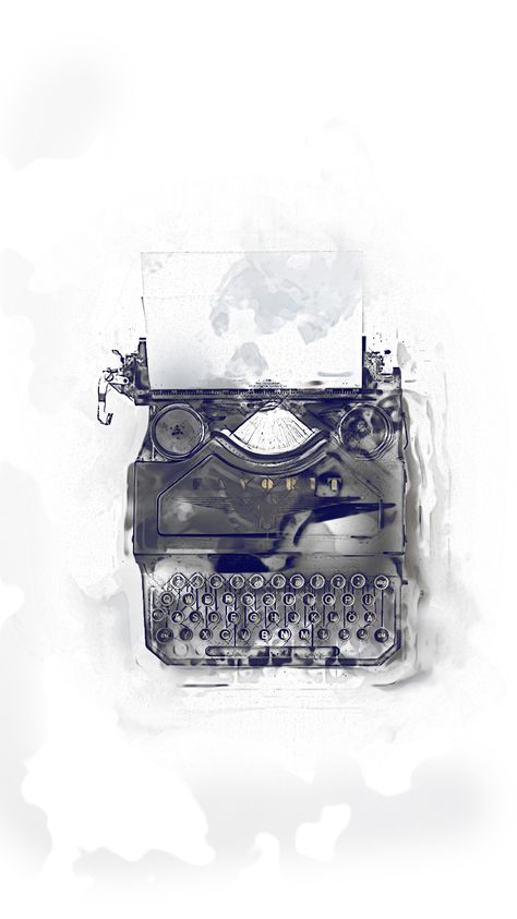 Typewriter iPhone 6 Wallpaper. Watercolor styled Type-Hypewriter. Need I use more adjectives? Aesthetic Writer Wallpaper, Vintage Art Wallpaper, Artsy Wallpaper Iphone, Ideas For Wallpaper, Wallpaper Iphone Ios7, Vintage Backgrounds, Animal Art Projects, New Wallpaper Iphone, Wallpaper Watercolor