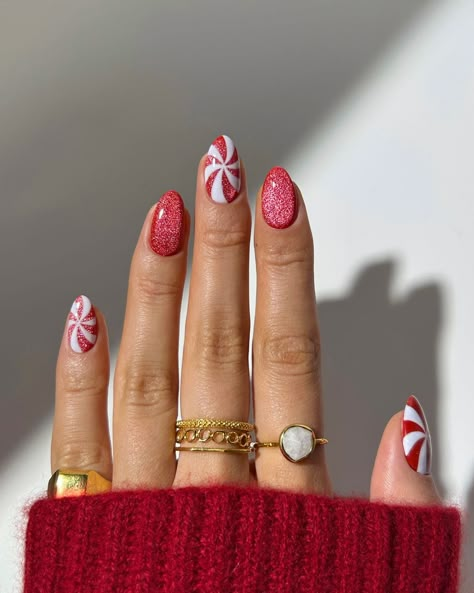 christmas candy cat eye nails 🍬🎄🍭❤️🍫🎅✨ rings from @monicavinader 🫶 #nails #nailinspo #nailart #naildesign #christmasnails #xmasnails #holidaynails #nailsofinstagram #winternails #novembernails 2024 Nails, Nail Ring, Cat Eye Nails, Last Christmas, Pink Candy, Holiday Design, Nail Inspiration, Christmas Candy, Winter Nails