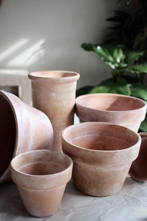 Old Terracotta Pots, Plant Pot Upcycle, Bridesmaid Dresses Terracotta, Terracotta Wedding Bridesmaid Dresses, Bathroom Terracotta, Terracotta Wedding Theme, Terracotta Nursery, Bedroom Terracotta, Terracotta Bridesmaid Dresses