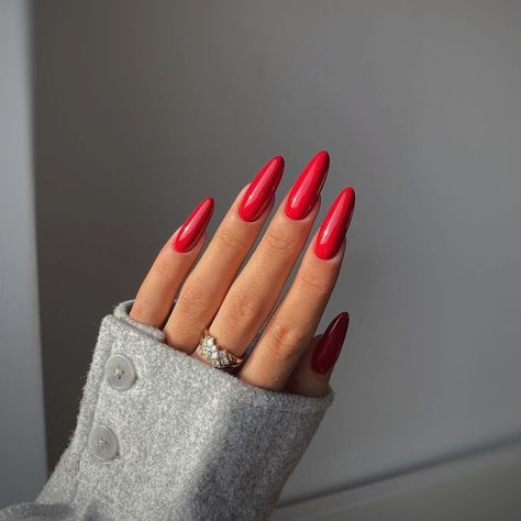 New Nail Art Design, Fall Nail Art Designs, Cute Christmas Nails, Stiletto Nails Designs, Red Nail Designs, New Nail Art, Trendy Nail Design, Hot Nails, Elegant Nails