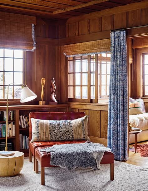 5 Cozy Fall Fabrics That Encourage Cocooning - House & Home Historic Craftsman Homes, Commune Design, Berkeley Hills, Craftsman Interior, Modern Remodel, Kaare Klint, Living Roofs, Craftsmen Homes, Craftsman House