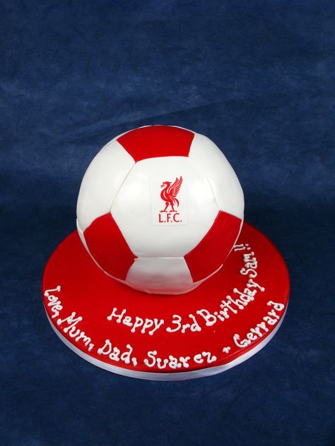 Soccer Ball, World Cup, liverpool soccer, baby smash cake, 3rd birthday cake, sport cake Cake 3rd Birthday, Liverpool Fc Cake, Baby Smash Cake, Liverpool Cake, 3rd Birthday Cake, Soccer Baby, Liverpool Soccer, Baby Cake Smash, Birthday Cake Pictures