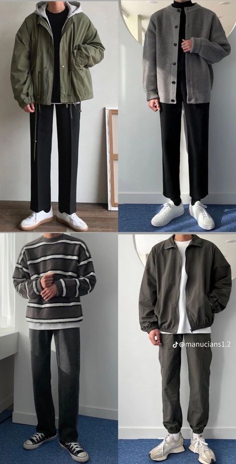 Comando Jeans, Male Outfits Casual Simple, Korean Street Fashion Men, Mens Wardrobe Essentials, Guys Fashion Casual, Mens Smart Casual Outfits, Simple Casual Outfits, Minimalist Fashion Men, Trendy Boy Outfits