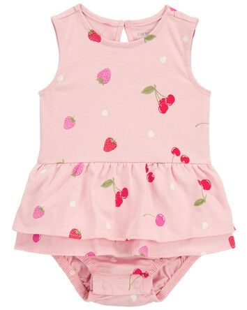 Sale | Carter's Infant Girl Outfits, Girl Outfits Summer, Baby Fruit, Newborn Girl Outfits, Infant Girl, Cotton Romper, Carters Baby, Toddler Boy Outfits, Kids Outfits Girls