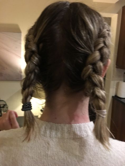 Medium Hair Braids Shoulder Length, Shoulder Length French Braids, Shoulder Length Hair Braids, Shoulder Length Braids, Below Shoulder Length Hair, Medium Hair Braids, Boxer Braids, Church Camp, French Braids