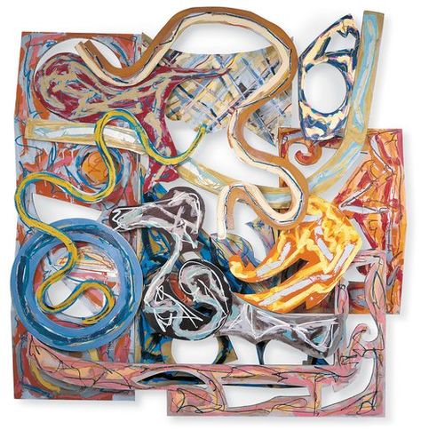 Detroit Art, Frank Stella, San Francisco Museums, Painting Collage, Sculpture Installation, Abstract Sculpture, Museum Of Modern Art, Abstract Shapes, Portrait Drawing