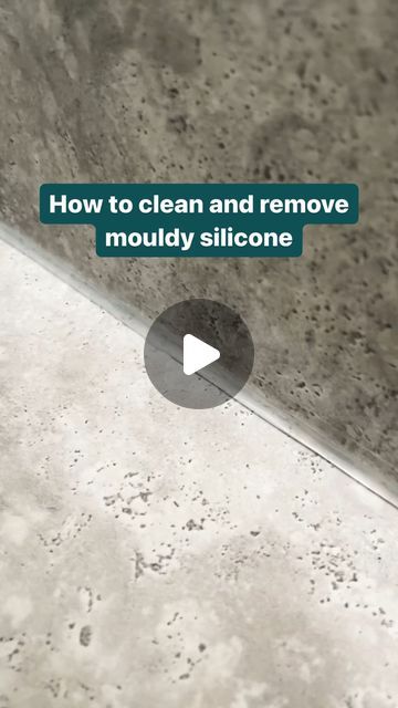 Bunnings Warehouse on Instagram: "Getting rid of mould from shower silicone and other areas of your bathroom is easier than you might think 🤔  Head to the link in our bio for our step-by-step guide ‘How to clean and remove mouldy silicone’. ⬆️" Shower Cleaning Hacks Mold, How To Get Rid Of Shower Mold, How To Silicone Bathroom, Mold Remover Bathroom, Shower Refresh, Remove Mold From Shower, Shower Mold, Remove Black Mold, Shower Cleaning Hacks