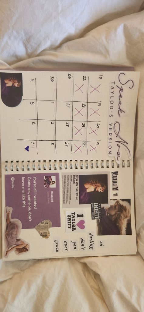 Speak Now Taylor Swift Journal, Speak Now Journal Page Taylor Swift, Speak Now Scrapbook, Speak Now Journal, Taylor Swift Journal Pages, Taylor Swift Journal Ideas, Taylor Swift Scrapbook, Taylor Journal, Taylor Swift Journal