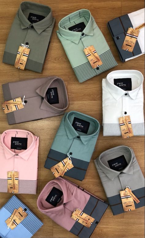 Gents Shirts Design Formal, Gents Wear, Business Casual Attire For Men, Gents Shirts, Denim Outfit Men, Casual Dress Shirt Men, Stylish Men Wear, Stylish Mens Suits, Mens Smart Casual Outfits