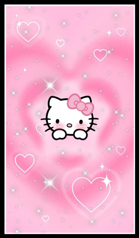 Sanrio hellokitty Home Screen Christmas Pfp Trio, Christmas Pfp Black, Christmas Pfp Funny, Pfp Aesthetic Hello Kitty, Pfp Pixel, Pink Kitty Wallpaper, Hello Kitty Phone Wallpaper, Pink Hello Kitty Wallpaper Iphone, Sparkly Iphone Wallpaper