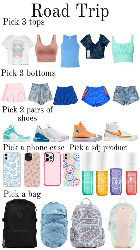 School Trip Outfit, Road Trip Outfits, Road Trip Kit, Cute Travel Outfits, Road Trip Outfit, Trip Outfit, Trip Outfits, Cute Preppy Outfits, Preppy Outfit