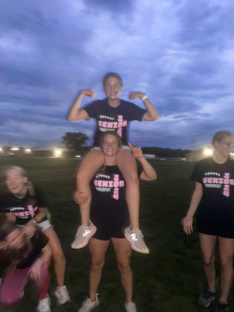 Powder Puff Games, Senior Powderpuff Posters, Powderpuff Football Pictures, Powder Puff T Shirt Ideas, Senior Powderpuff Shirts, Powderpuff Shirts Design Football, Powder Puff Shirts Design, Powder Puff Football Shirts, Powderpuff Football