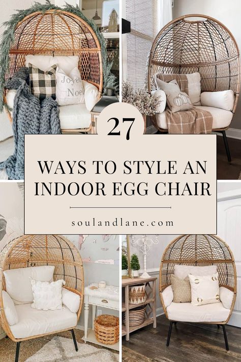 Egg shaped chair