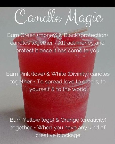 ꫝꪮρꫀ ☾’s Instagram post: “Some candle combos to make your magic even more powerful! Comment below with your favorite combo 🕯❤️ . . . . . . . . . #candlemagick…” Witchcraft Candle Magic, Candle Magick Spells, Candle Colors, Candle Color Meanings, Candle Magic Spells, Witchcraft Candles, Candle Reading, Magick Spells, Candle Magick