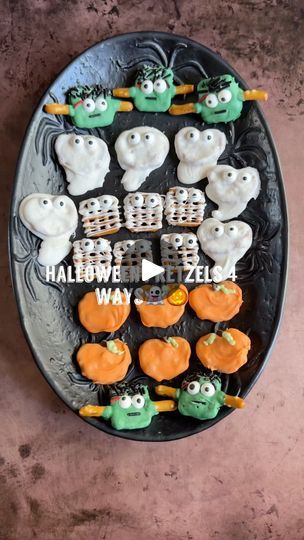 7.4K views · 84 reactions | HALLOWEEN PRETZELS 4 WAYS👻🎃

Welcome to episode 34 of @melissas_healthykitchen spooky eats series. Today it’s a sweet and salty treat, Halloween pretzels made 4 festive ways!

Save this post for later and follow along for more spooky eats!

Ghost pretzels: Dip gluten free pretzels or regular pretzels in melted white chocolate. Add to parchment paper, and spread the excess white chocolate along bottom to form ghost, and add two candy eyes.

Mummy pretzels: drizzle white chocolate all over pretzels, add two candy eyes

Pumpkin pretzels: dip gluten free pretzels or regular pretzels in melted white chocolate chips with dye free orange food coloring, and place on parchment paper. Add a mini chocolate chip to center for stem and drizzle melted white chocolate with d Pretzels Dip, Mummy Pretzels, Ghost Pretzels, Dip Pretzels, Eyes Pumpkin, Pumpkin Pretzels, Halloween Pretzels, Melted White Chocolate, Orange Food