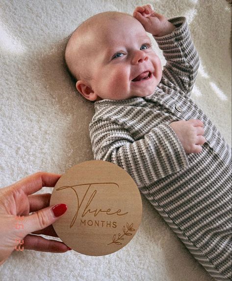 Milestone newborn pictures | milestone | baby milestone | milestone sign | newborn | three months | boy mom Milestone Pictures, Boy Mom, Love Bugs, Baby Milestones, Newborn Pictures, Milestones, Dog Mom, Lifestyle Blog, Fashion Blogger