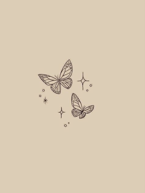 Small Butterfly Tattoo, Small Pretty Tattoos, Petite Tattoos, Cute Little Tattoos, Cute Tiny Tattoos, Cute Small Tattoos, Small Hand Tattoos, Classy Tattoos, Discreet Tattoos