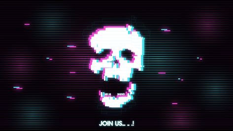 Check out my @Behance project: "JOIN US! Skeleton Glitch Effect Wallpaper" https://www.behance.net/gallery/78074177/JOIN-US-Skeleton-Glitch-Effect-Wallpaper Glitch Wallpaper Desktop, Skeleton Pc Wallpaper, Dark Abstract Art, Wallpaper Scary, Glitch Background, Glitch Anime, We Heart It Wallpaper, It Wallpaper, Watch Dogs 2